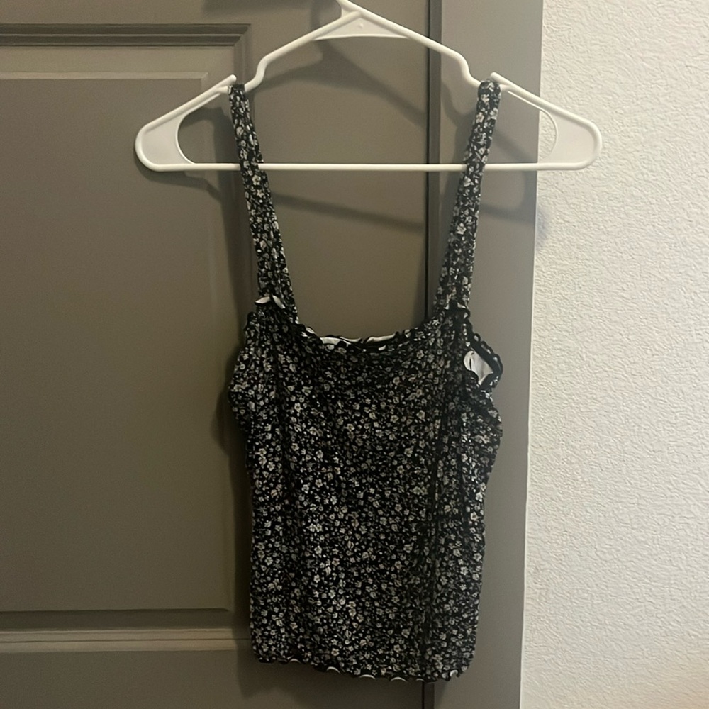 American Eagle Floral Tank Top